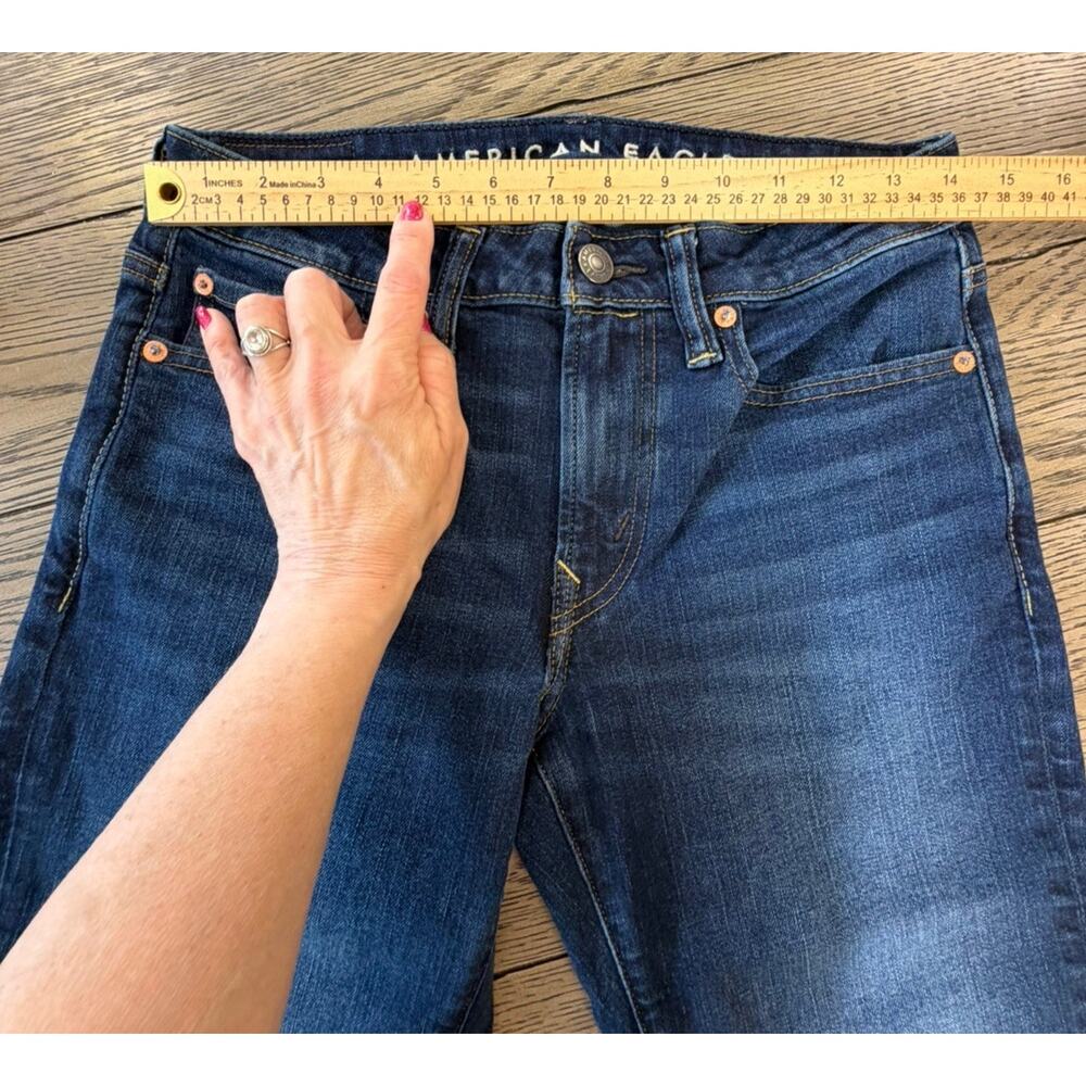 American Eagle AE Blue Jeans Men’s Size 29X32 Athletic Straight - Picture 11 of 11